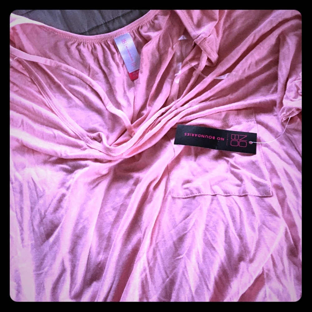 Pink long sleeve shirt